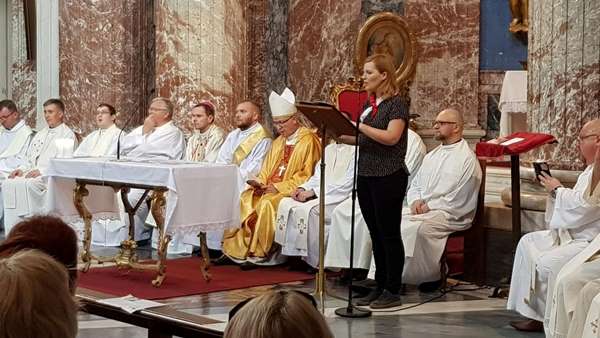 AK z pielgrzymkÄ w Rzymie
Ps 33 przeznaczony na 29 N.Zw. w wykonaniu p. Sylwii MaÄkiewicz
