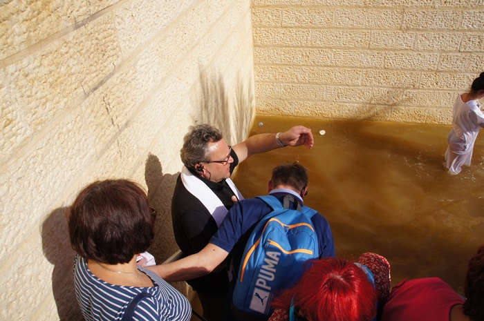 Kacar El Jahud miejsce chrztu Chrystusa
