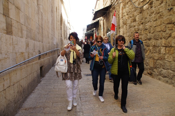 Via Dolorosa - Droga KrzyĹźowa ulicami Jerozolimy 
