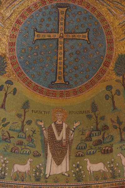 Ravenna 
Mozaiki wczesnochrzeĹcijaĹskie 
